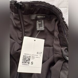 Forever 21 Elegant Black Mini Dress